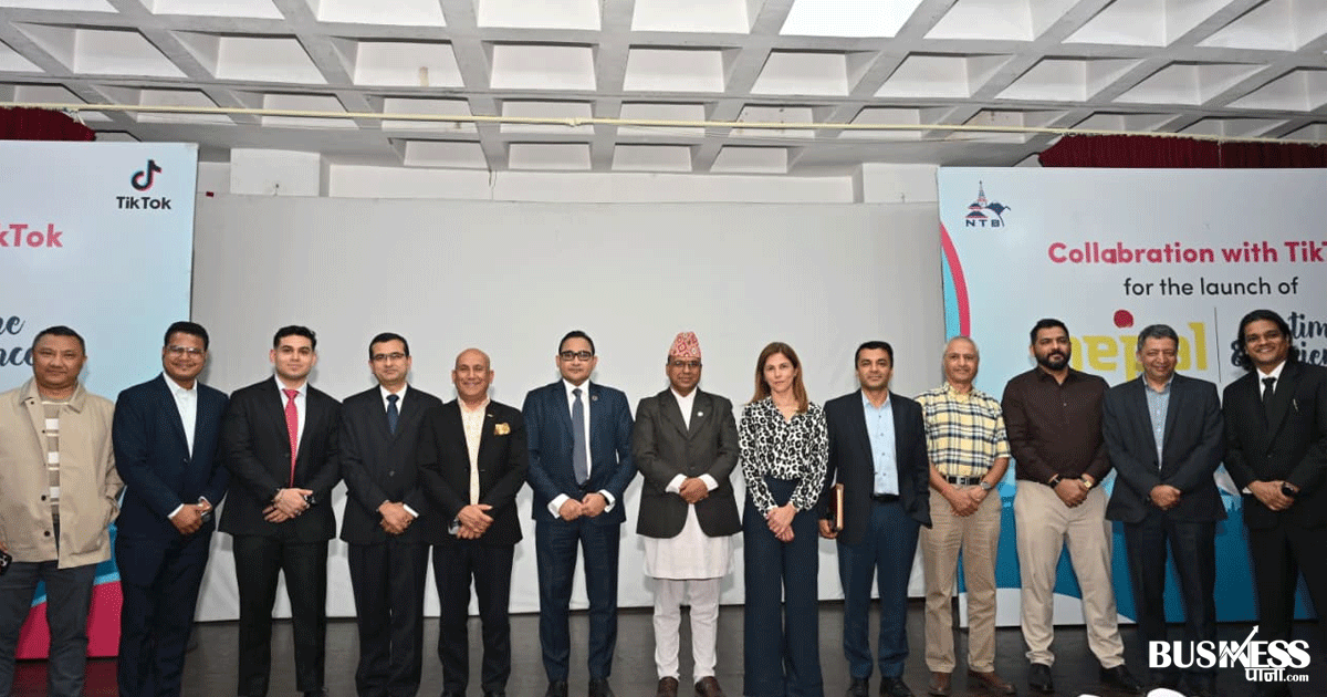 विश्वसामु नेपालको पर्यटन प्रबर्धन गर्न पर्यटन बोर्ड र टिकटकबीच साझेदारी