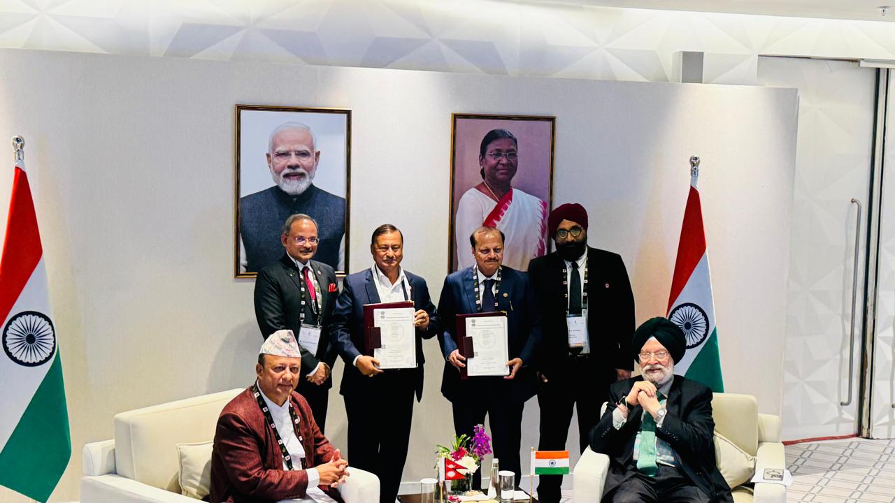 नेपालमा एलएनजी ग्यास सप्लाई गर्ने सम्झौता 