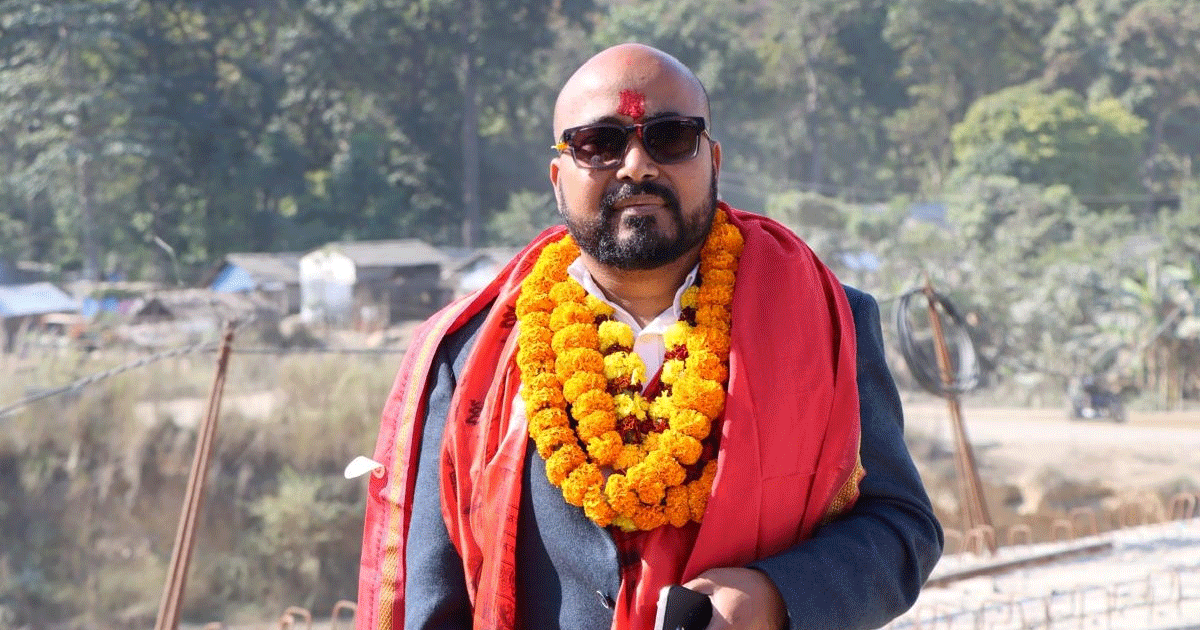 खल्तीका सह संस्थापक अरविन्द शाह बारा ३ बाट विजयी