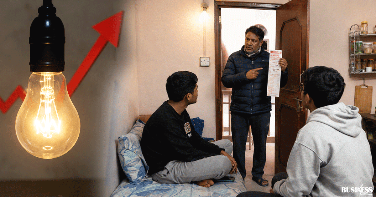 साउनबाट महँगिदै बिजुली, व्यवसायिक ग्राहकलाई १३ प्रतिशतसम्म भ्याट